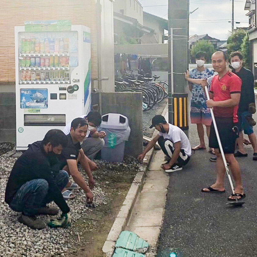 地域清掃の取組みをクリップ｜CLIP / 受入企業の好事例