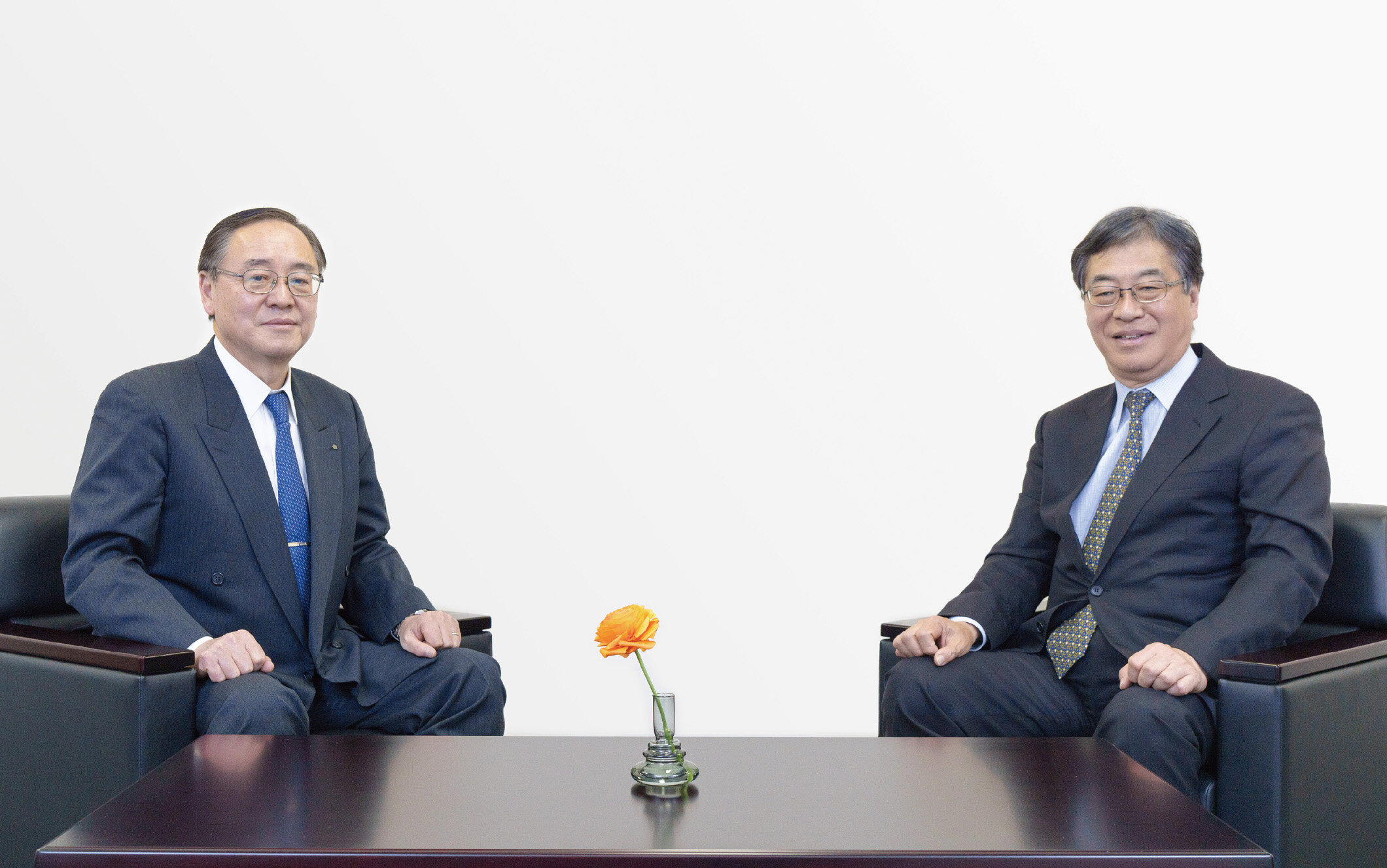 JAC理事長 三野輪 賢二 Kenji Minowa × 一般財団法人 建設経済研究所 理事長 佐々木 基 Motoi Sasaki