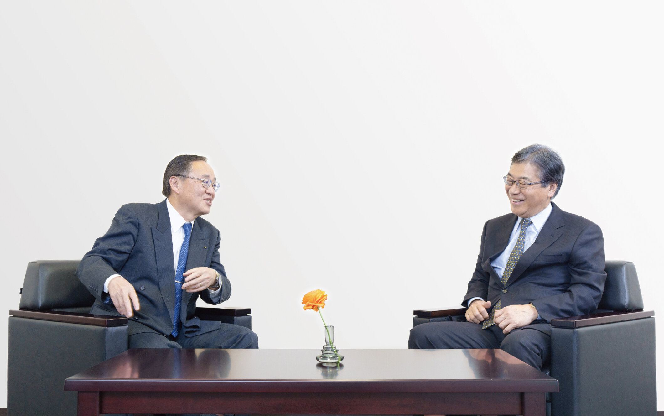 JAC理事長 三野輪 賢二 Kenji Minowa × 一般財団法人 建設経済研究所 理事長 佐々木 基 Motoi Sasaki