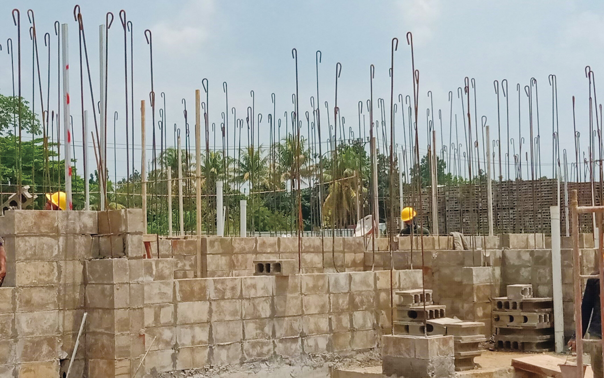 ストロングCBを積んでいる様子