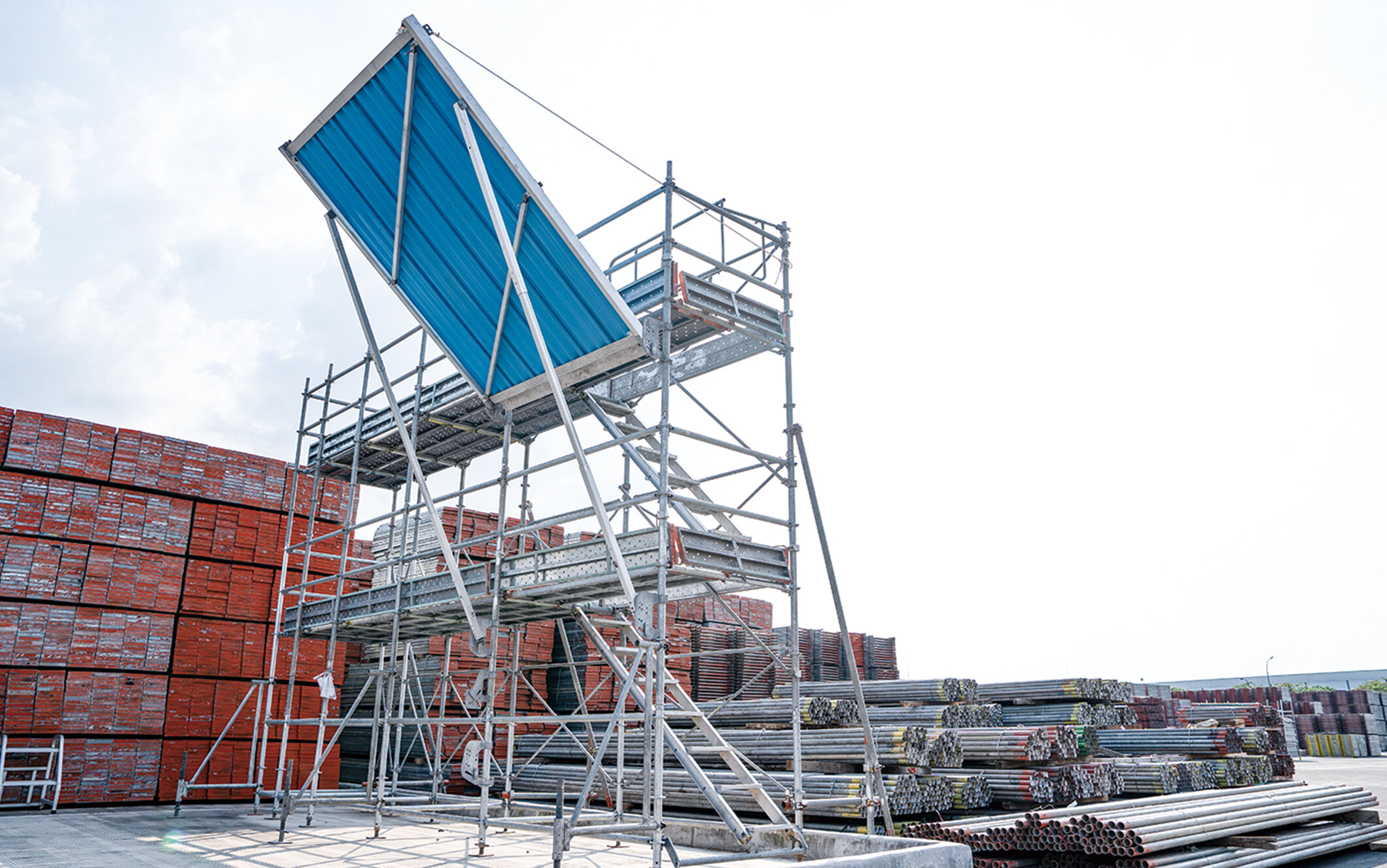 日本仕様の足場導入は進んでいるとか