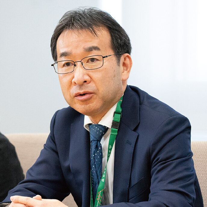 県土整備部 建設企画課 建設業対策室 室長 荻野 邦夫 さん