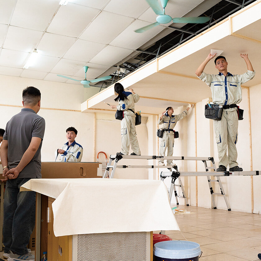 ベトナム人の技能向上を目指し内装仕上げ研修コースを開催｜VOICE / JAC活動レポート