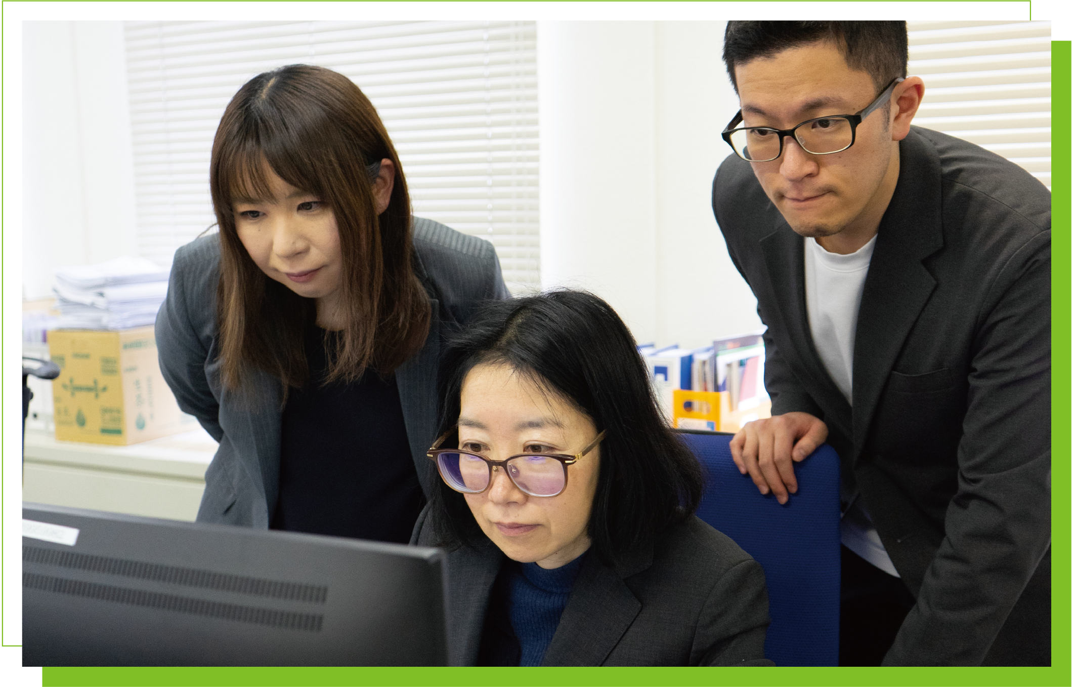 JAC内でも、オンライン特別教育の受講状況をモニタリング