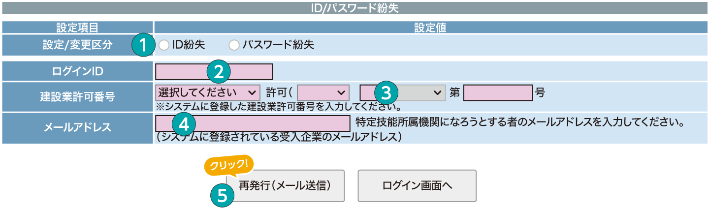 外国人就労管理システム 画面イメージ